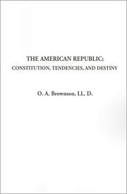 Cover of: The American Republic
