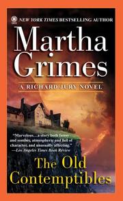 Cover of: The Old Contemptibles (A Richard Jury Novel) by Martha Grimes
