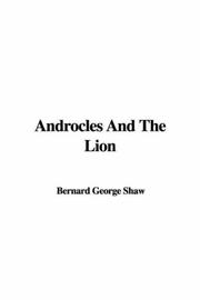 Cover of: Androcles and the Lion by George Bernard Shaw