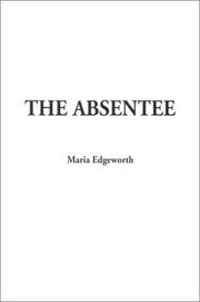 Cover of: Absentee by Maria Edgeworth