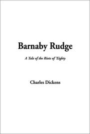 Cover of: Barnaby Rudge by Nancy Holder