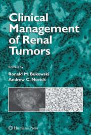 Cover of: Clinical Management of Renal Tumors by 