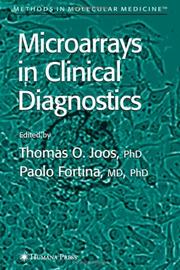 Cover of: Microarrays in Clinical Diagnostics (Methods in Molecular Medicine)