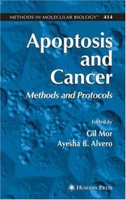 Cover of: Apoptosis and Cancer by 