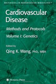 Cover of: Cardiovascular Disease, Volume 1: Genetics (Methods in Molecular Medicine)