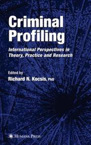 Cover of: Criminal Profiling by Richard N. Kocsis