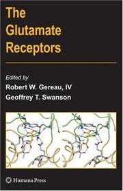 Cover of: The Glutamate Receptors (The Receptors)