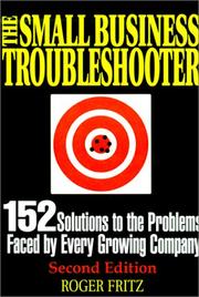Cover of: The small business troubleshooter