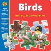 Cover of Birds Mini-Puzzle Board Book with Poster (Brighter Child (McGraw Hill Children's Publishing))