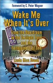 Cover of: Wake Me When It's Over by Linda Rios Brook