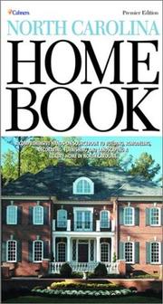 Cover of: North Carolina Home Book