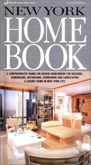 Cover of: New York Home Book