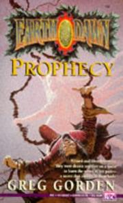 Cover of: Prophecy (Earthdawn) | Greg Gorden