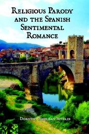 Cover of: Religious Parody And the Spanish Sentimental Romance