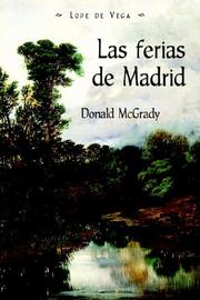 Cover of: Las ferias de Madrid by Lope de Vega