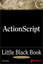Cover of: ActionScript Little Black Book | Bill Sanders