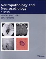 Neuropathology and neuroradiology by Jonathan Stuart Citow