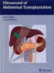 Ultrasound of Abdominal Transplantation by Grant M. Baxter