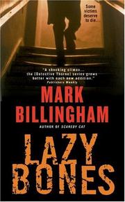 Cover of: Lazybones (Detective Thorne Mysteries) by Mark Billingham