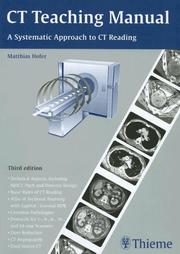 CT Teaching Manual by Matthias Hofer