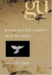 Cover of: Genesis Unveiled | Joseph B. Conti