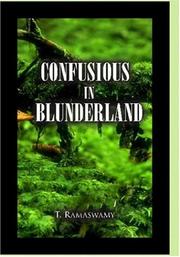 Cover of: Confusious in Blunderland