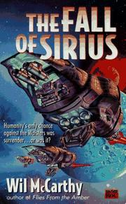 Cover of: The Fall of Sirius by Wil McCarthy