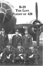 Cover of: B-29 The Lost Flight of 428