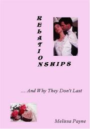 Cover of: Relationships and Why They Don't Last