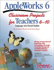 Cover of: AppleWorks 6 Classroom Projects for Teachers 6-10 Language Arts/Social Studies