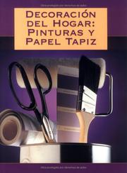 Cover of: Decoración del Hogar: Pinturas y Papel Tapiz