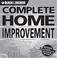 Cover of: Black & Decker Complete Home Improvement