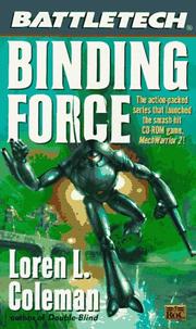 Cover of: Battletech 32:  Binding Force (Battletech)