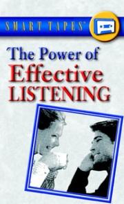 Cover of: The Power of Effective Listening (Smart Tapes)