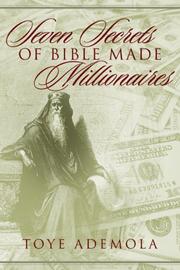 Cover of: Seven Secrets of Bible-Made Millionaires