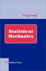 Statistical Mechanics by Tung Tsang