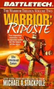 Cover of: Battletech 38: Warrior: Riposte