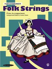 Cover of: Folk Strings, Piano Accompaniment by Joanne Martin