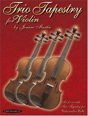 Cover of: Trio Tapestry Violin (Trio Tapestry)
