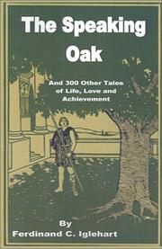 Cover of: The Speaking Oak: And 300 Other Tales of Life, Love and Achievement