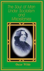 Cover of: The Soul of Man Under Socialism by Oscar Wilde