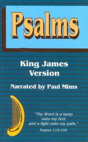 Cover of: King James Version Psalms on Cassette (in Sleeve)