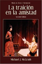 Cover of: La traicion en la amistad by Maria, de Zayas y Sotomayor