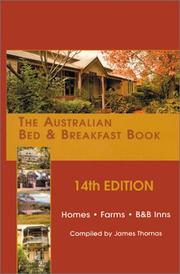 The Australian Bed&Breakfast Book (Australia Bed & Breakfast Guide) by James Thomas