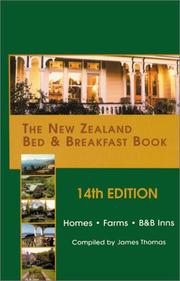 Cover of: The New Zealand Bed & Breakfast (New Zealand Bed and Breakfast Book)