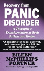 Cover of: Recovery from Panic Disorder | Eileen Mc Phillips Portner