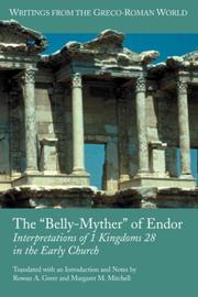 The "Belly-Myther" of Endor by Rowan A. Greer, Margaret Mary Mitchell