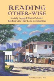 Reading Other-wise by Gerald, O. West