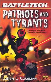 Cover of: Patriots and tyrants