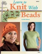 Cover of: Learn to Knit with Beads | Edie Eckman